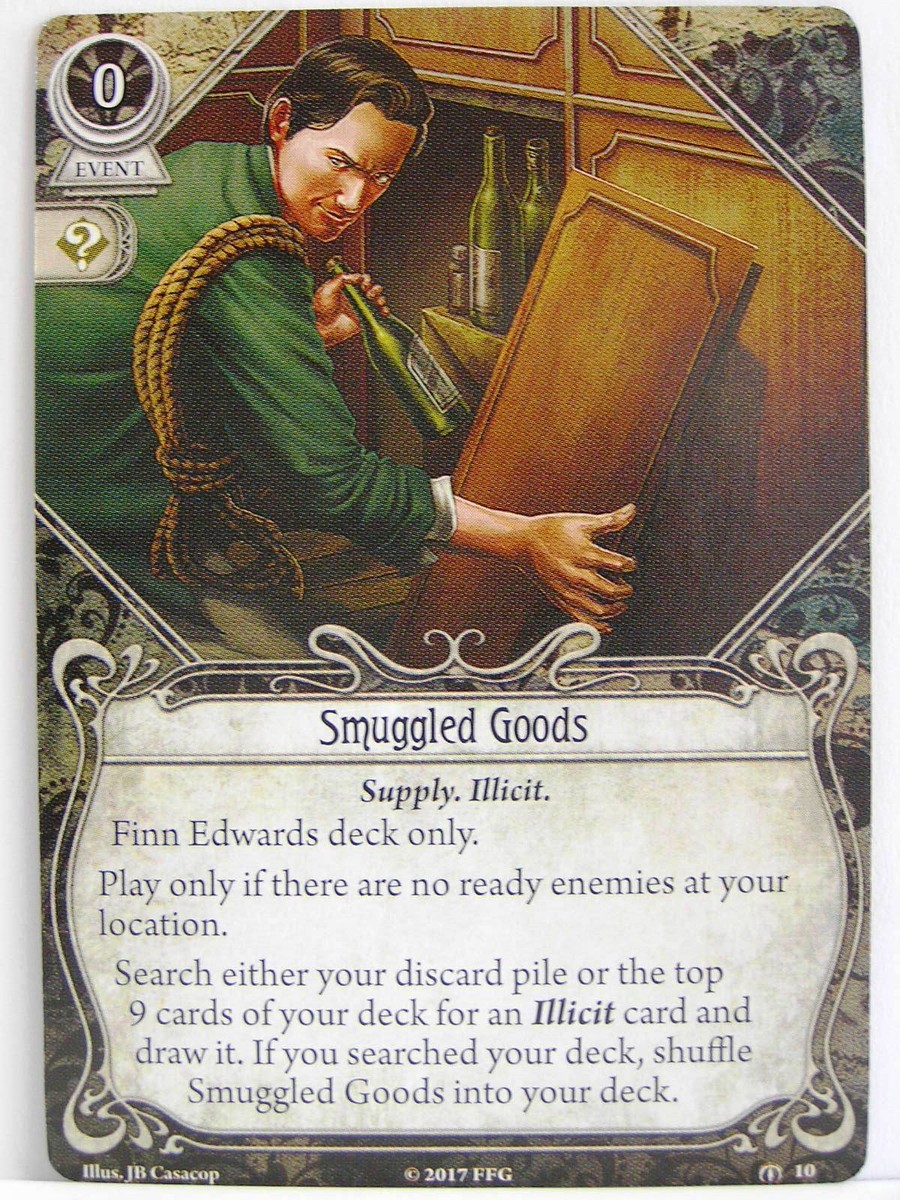 Arkham Horror - 1x #010 Smuggled Goods - The Forgotten Age | eBay Arkham Horror - 1x #010 Smuggled Goods - The Forgotten Age | eBay