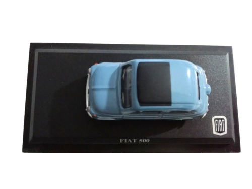 DIE CAST " FIAT 500 - 1957 " + Supporto 1/43 Del Prado modellino - Foto 2 di 5