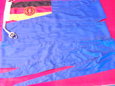 Orig DDR Volksmarine Kommandanten Wimpel f&uuml;r Hilfsschiffe + Boote  NVA, blau, NW