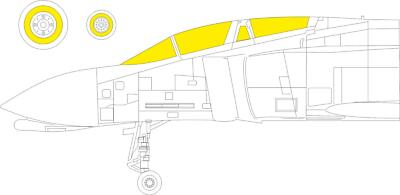 MW22 EDUARD CX615 F-4J 1/72 MASK for FINE MOLDS