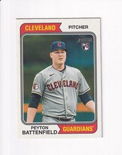 2023 Topps Heritage HIGH NUMBERS ROOKIE RC PEYTON BATTENFIELD