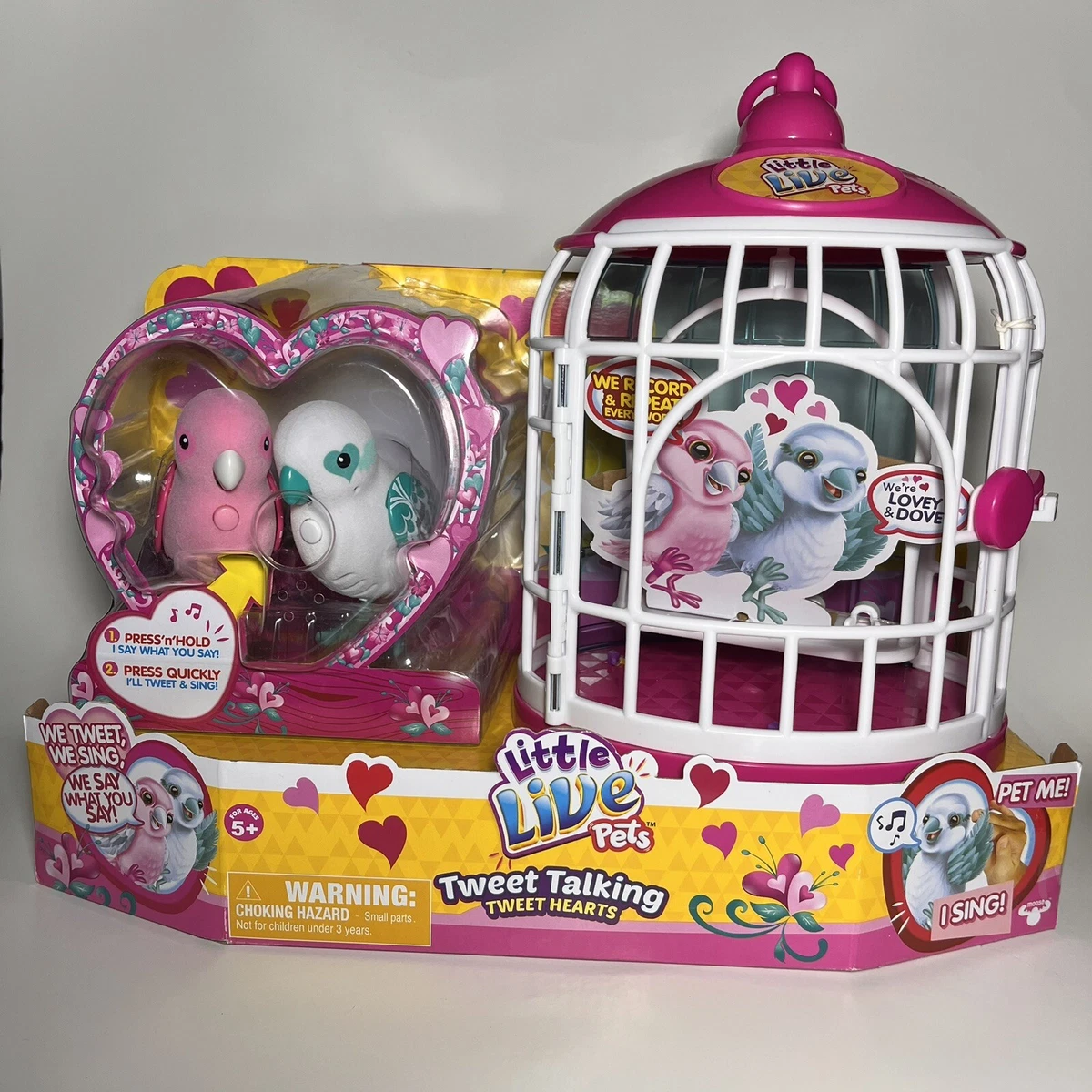 Little live pets tweet talking bird sales