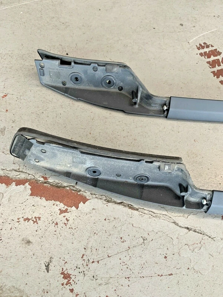 Conjunto de riel de carga portaequipajes de techo negro OEM Volvo XC90 2003-2014 Foto 3 de 4