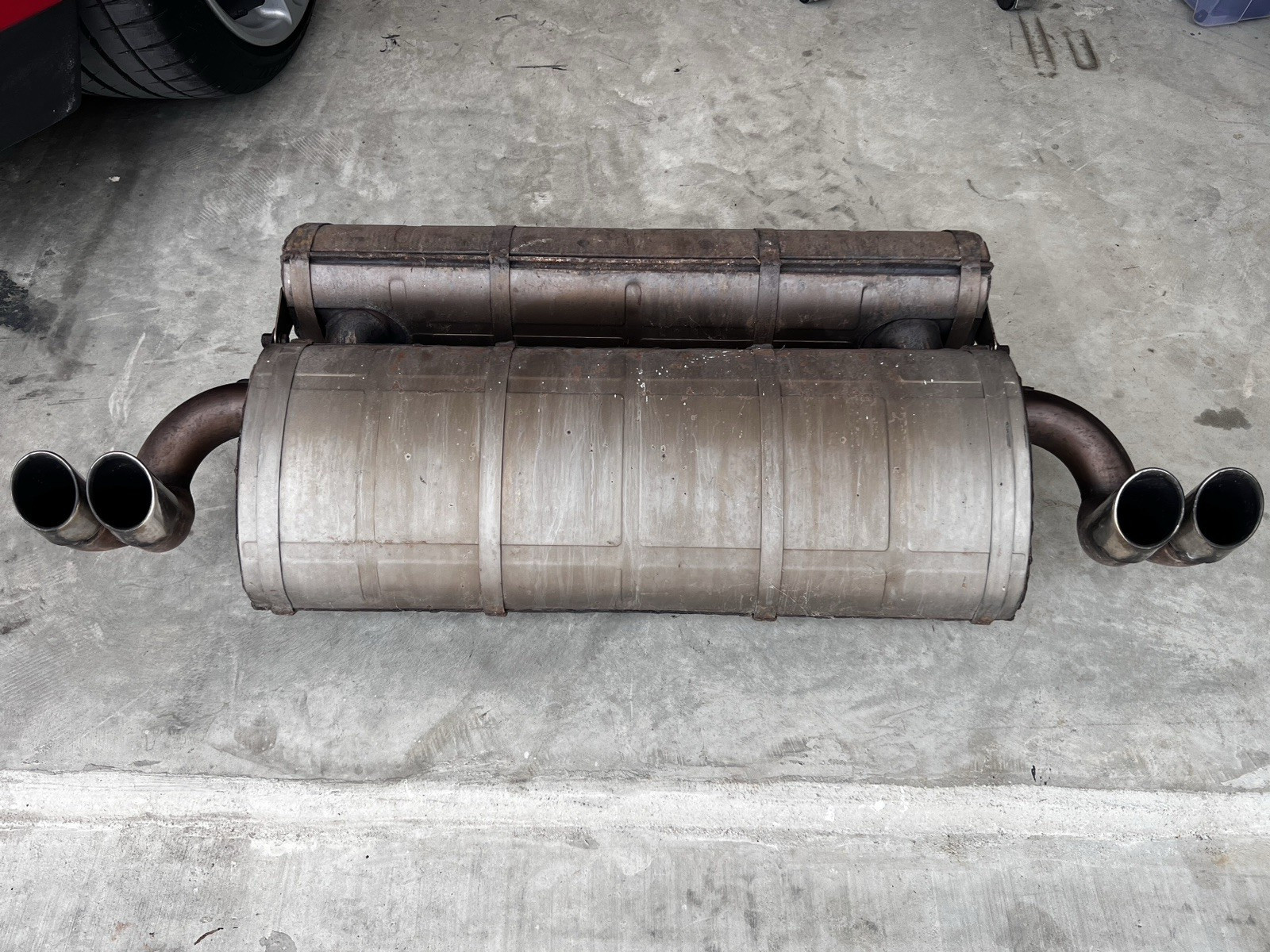 Ferrari 348 1989 Rear Muffler P/N 136277