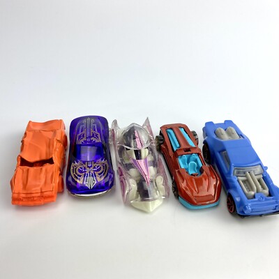 Lot Of 5 Hot Wheels - Loose - 2007-2019 - El Viento, Cloak & Dagger, Fwd Force +