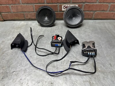 Hertz Energy Speaker Set W/ Evo X Ralliart Door Tweeter