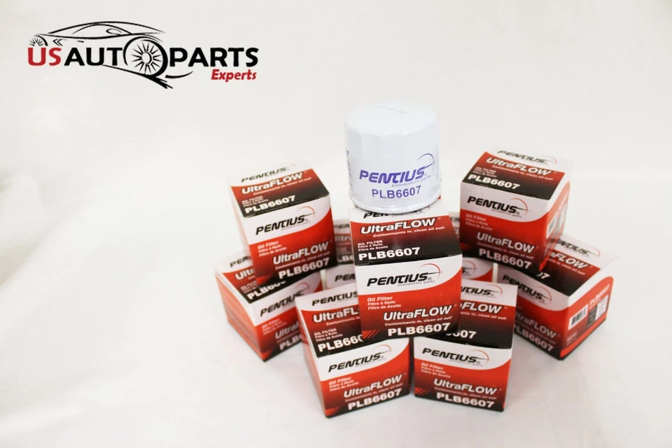 Комплект из 10 масляных фильтров двигателя Pentius PLB6607 - Изображение 2 из 2