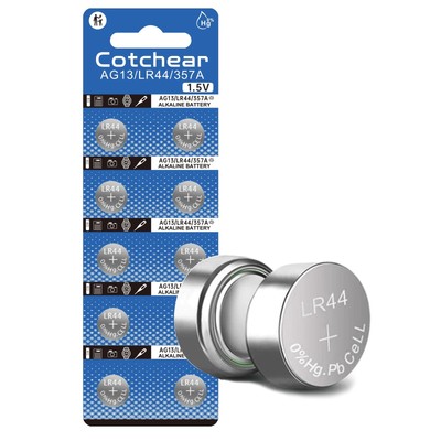 L1154f Battery LR44 AG13 L1154 a76 357 303 sr44 Batteries 1.5V Button Coin Cell Batteries (20