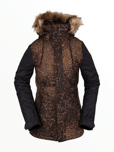 volcom leopard jacket