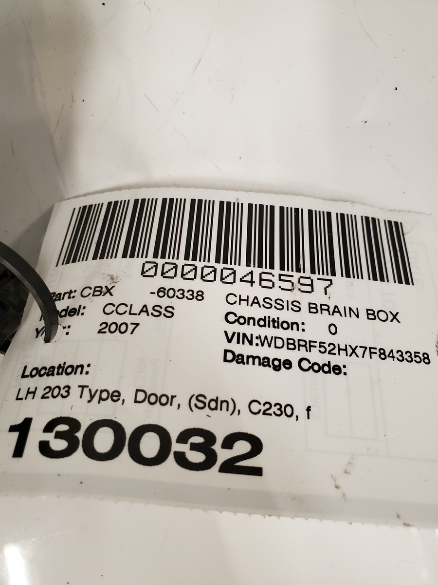 02-07 2007 Mercedes-Benz C230 Driver Front Door Control