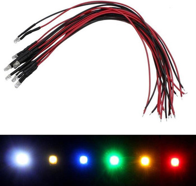 10x Superhelle LEDs mit Vorwiderstand für 12V Anwendungen - High Power LEDs mit 