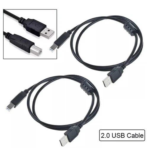 2XUSB 2.0 Cable for Pioneer DJ DDJ-1000srt DDJ-SB3 DDJ-SR2 DDJ-SX3 DJ Controller