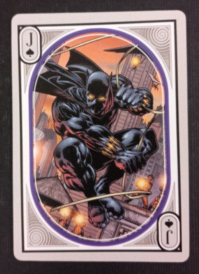 Marvel Black Panther Playing Card Jack Spades