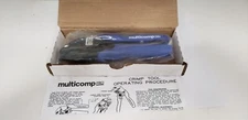 MULTICOMP CTT-8424-01 HAND CRIMP TOOL, BLUE MOULDED TEXTURED PLASTIC GRIPS, NIB