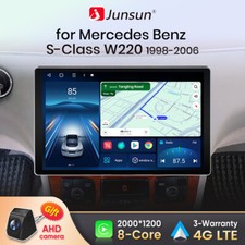 64G F&uuml;r Mercedes S/CL Klasse W220 W215 Android 13 Autoradio CarPlay GPS Navi