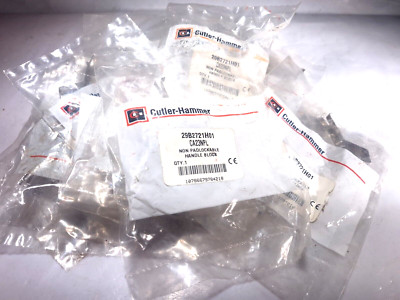 EATON CUTLER HAMMER CA23NPL CIRCUIT BREAKER HANDLE BLOCK 29B2721H01 - LOT OF 10