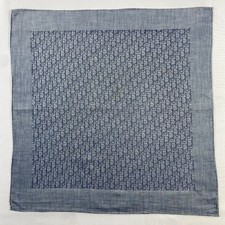 Vintage Christian Dior Handkerchief Pocket Square Bandana Neckerchief