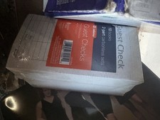 Adams 2-Part Carbonless Guest Checks 10 Books/50 Checks Per Book