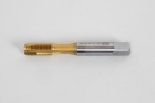 Haas 3/8"-24 UNF HSS-E Spiral Point Tap 0.381" Shank x 0.748" Thread Length 3XD