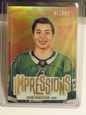2025-26 Upper Deck Allure Jason Robertson Impressions SP