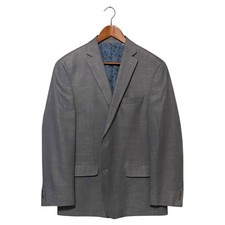 Michael Kors Grayish Blue Blazer Men's 42 Single Breasted 2 Button