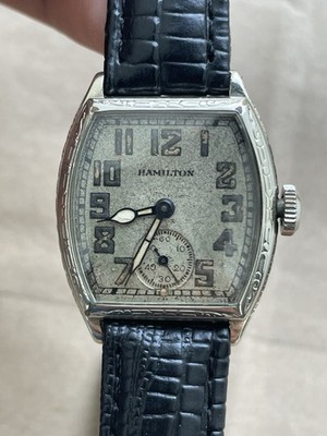 HAMILTON 1927 Barrel Engraved Watch WA-2745