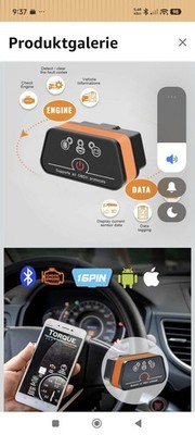 OBD Scanner Vgate iCar Pro Diagnostic Tool Code Reader