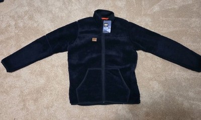 Helly Hansen Workwear Men's 1877 Reversible Pile Jacket Size: Lg Color: Navy