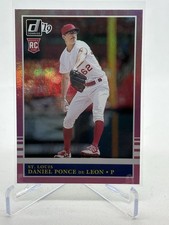 2019 Donruss Daniel Ponce De Leon Rc Pink Foil Cardinals Baseball