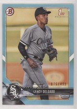2018 Bowman Draft Sky Blue 76/499 Lency Delgado #BD-37 4g9
