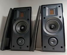 MartinLogan Motion 4 Bookshelf / Surround Speakers Glossy Black Lacquer Working