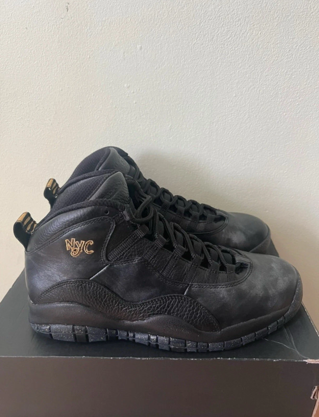 Nike Jordan 10 Retro New York City 2016 UK taglia 8 nuove di zecca