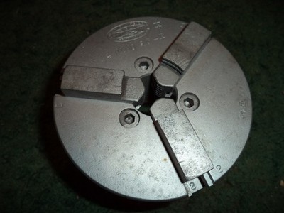 Union 4 Inch 3 jaw lathe chuck 1  1/2  tpi    independent jaws