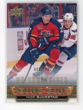 2013-14 Upper Deck Young Guns Exclusives #488 Nick Bjugstad Rookie RC /100
