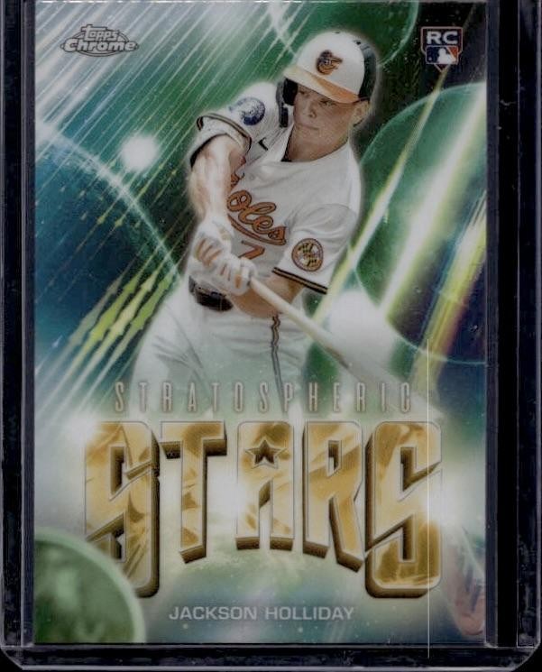 2024 Topps Chrome Update #SSC-12 Jackson Holliday Stratospheric Stars RC