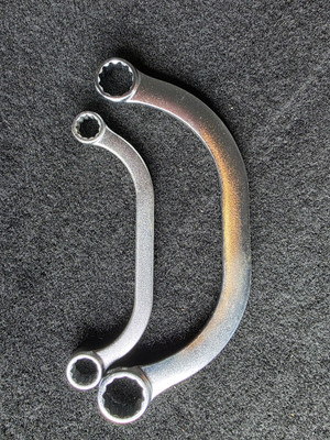 NEW Proto Tools USA 2pc Half Moon Box End Wrench Set SAE 1731 3/4'' & 1725 7/16 