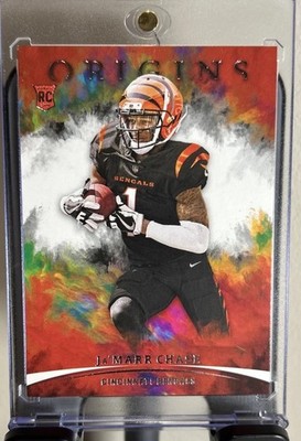 2021 Panini Origins - Rookie Ja'Marr Chase #112 Red  (RC) Cincinnati Bengals