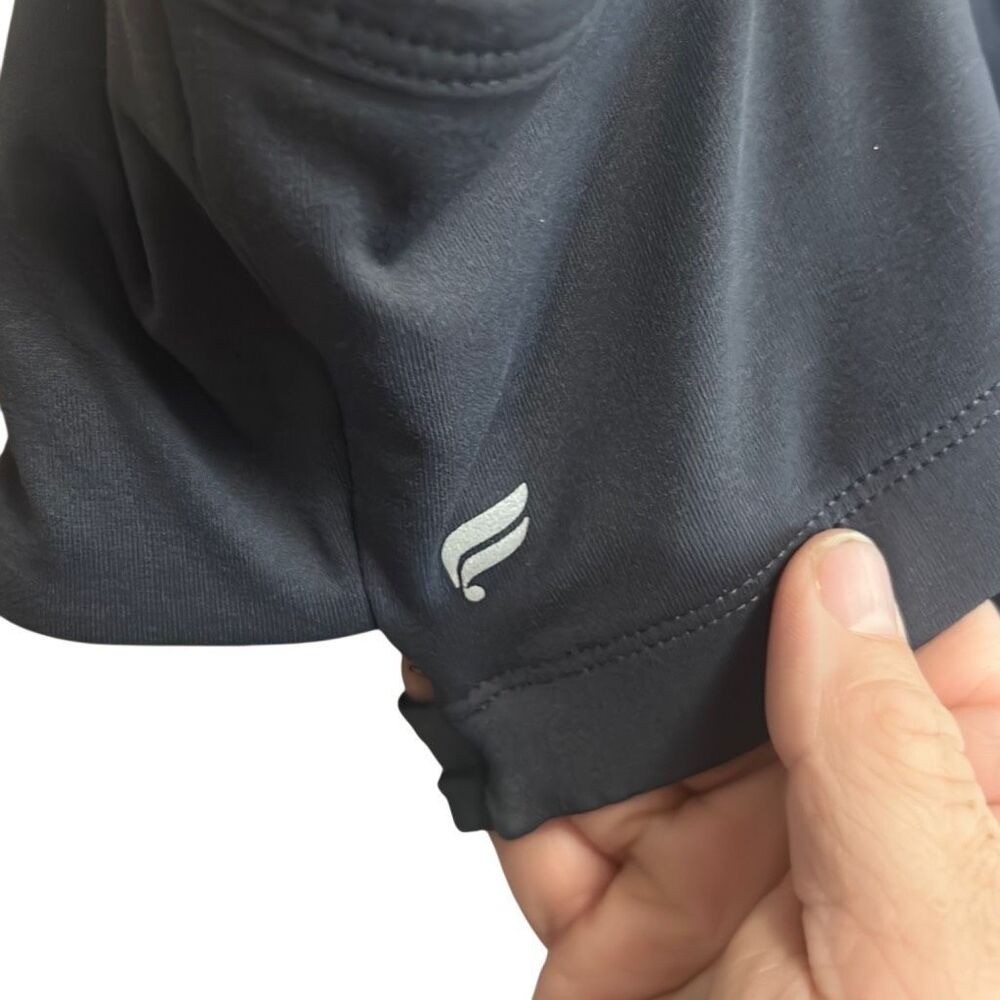 Fabletics Black Wrap Front Adjustable Strap Brale… - image 2