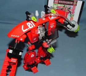 EXO-FORCE, GRAND TITAN SET 7701 - LEGO - 2006 - USED