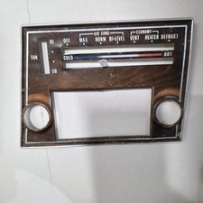 Original 1973-1975 Oldsmobile Cutlass Dash Appliquebezel Original 1973-1975 Oldsmobile Cutlass Dash Appliquebezel