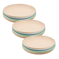  12 Pcs Cute Cat Food Bowl Non-slip Multi-purpose Pet Bowls for Cats