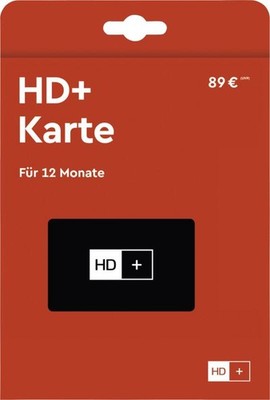 HD+ Karte 12 Monate für SAT Empfang NEU & OVP