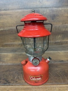 Vintage Coleman Lantern 200A 6/59. Good Condition. Pumps And Passes Air.
