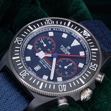 2025 NEW UNWORN Tudor Pelagos Redbull Racing Chronograph Blue Dial 43mm 25807KN 13