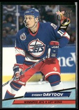 🏒 1992-93 Fleer Ultra  - Evgeny Davydov RC Jets #441