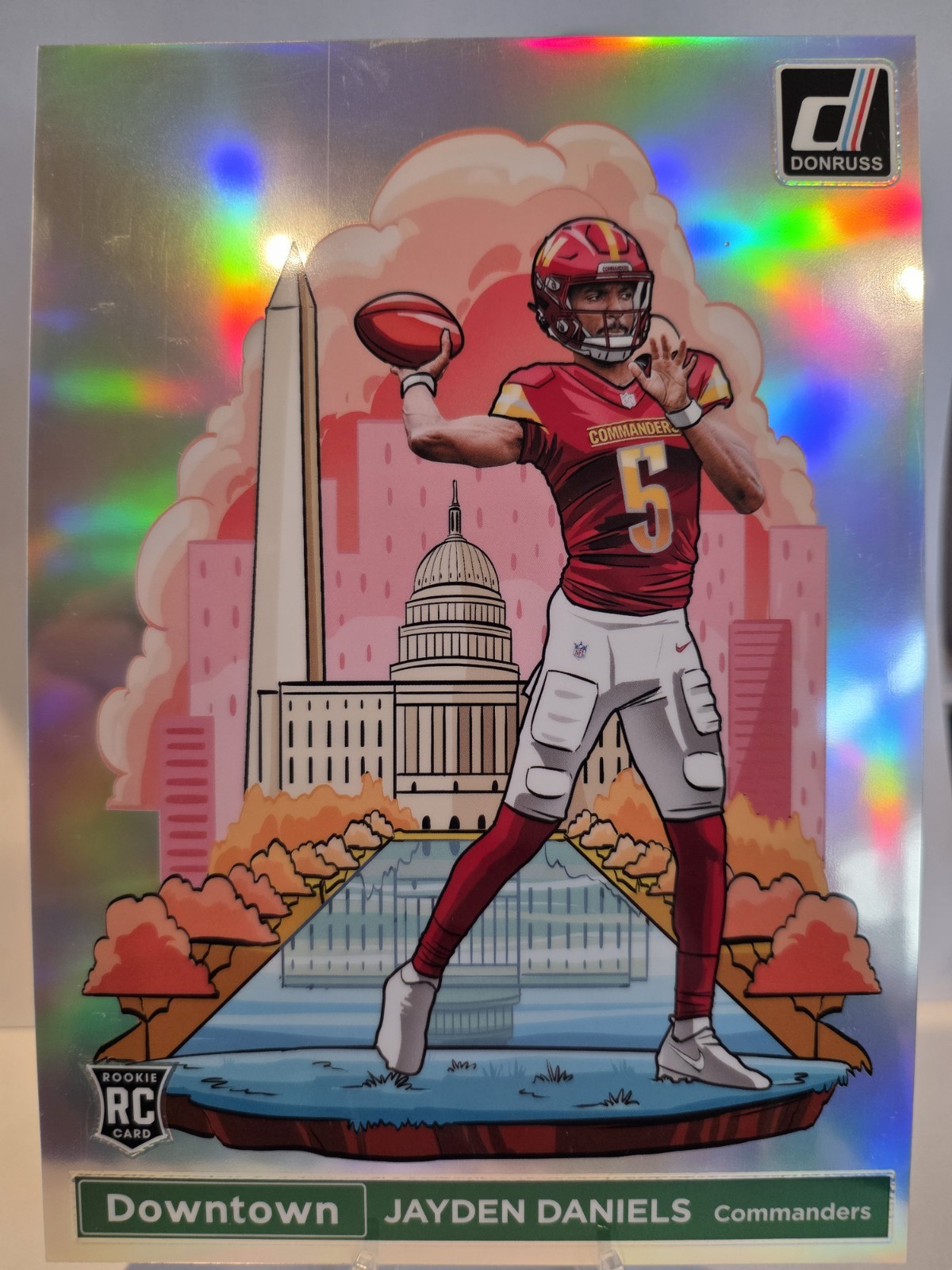 2024 Panini Donruss - Downtown! Jayden Daniels #16 Oversized (RC)