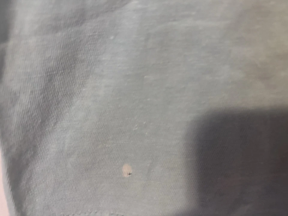 Camiseta de Colección Rara Original Años 70 Aerosmith Logo Brillante Verde Claro Grande 42 Foto 3 de 4