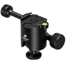 Leofoto MK-40X Outdoors Ball Head w/ Elongated Control Knob, Arca, Black, MK-40X