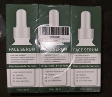 New 3 Pack Niacinamide Serum with Ceramide Balanced Hydration