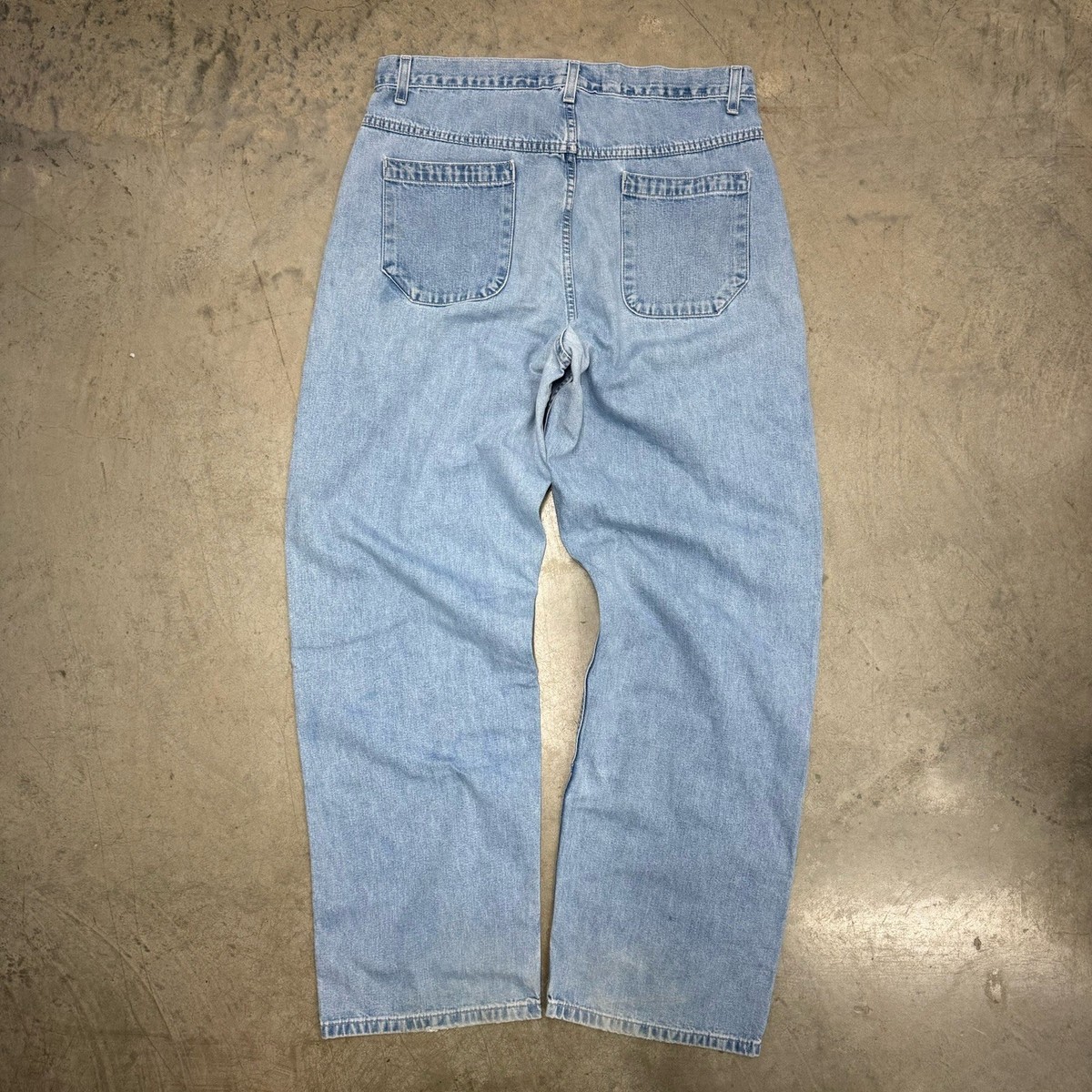 Vintage 90s Rave Skater Style Levis L2 baggy Jeans Sz 34x34 Light